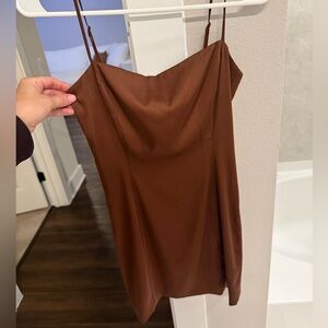 Aritzia Spaghetti Strap silk Dress (see last picture)
